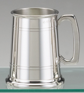 1 Pint Tankard, Shiny, with stamped logo