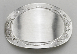 Engraveable Oval Badge 