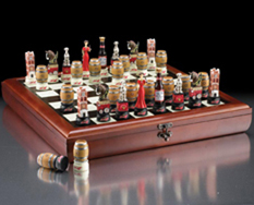 Anheuser-Busch Chess Set