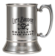 Stainless steel tankard for engraving.<br>