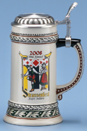 Decal Decorated Steins